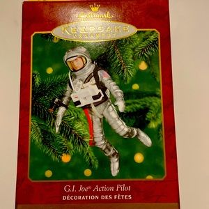Hallmark, keepsake ornament, G.I., Joe, action pilot